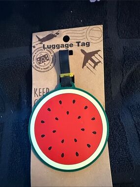 Watermelon Silicone Luggage Tag - Kids Accessories